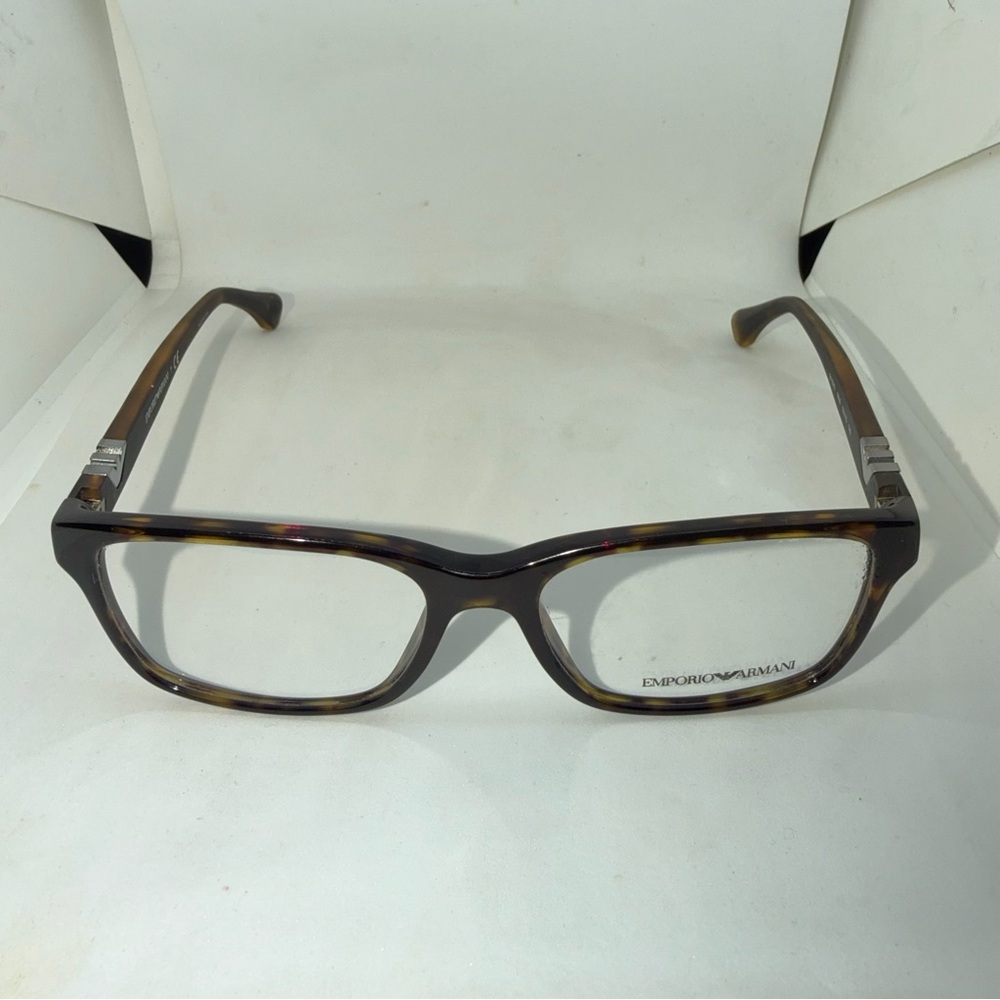 Emporio Armani Brown Tortoise Glasses